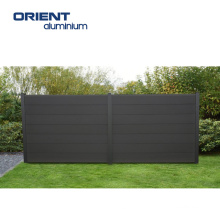 Outdoor Easy fence Composite aluminium fence price